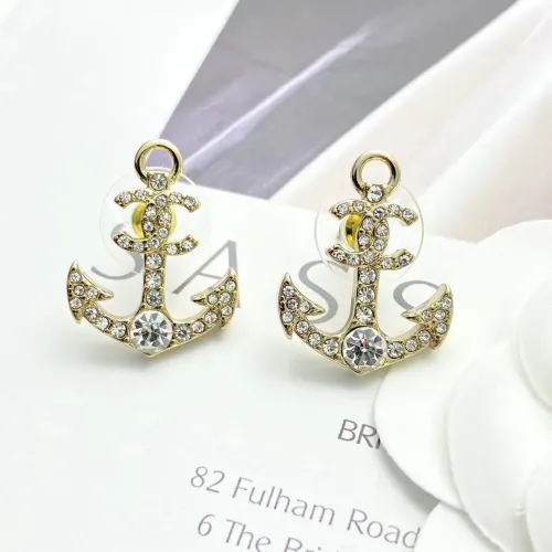 Chanel Earrings For Women #1425057 $27.00 USD, Wholesale Replica Chanel Earrings