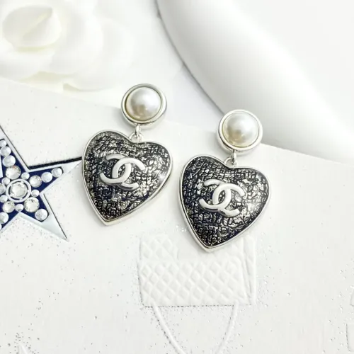 Replica Chanel Earrings For Women #1425098 $29.00 USD for Wholesale