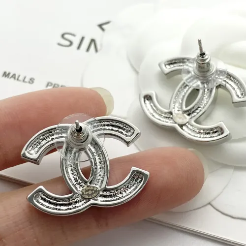 Replica Chanel Earrings For Women #1425104 $25.00 USD for Wholesale