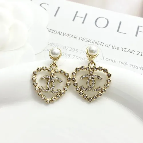 Replica Chanel Earrings For Women #1425118 $29.00 USD for Wholesale