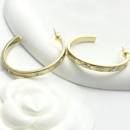 Replica Chanel Earrings For Women #1425124 $29.00 USD for Wholesale