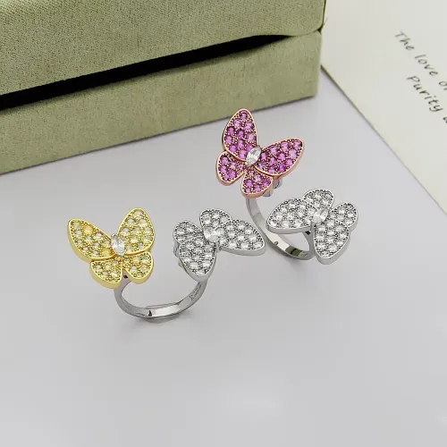 Replica Van Cleef & Arpels Rings For Women #1425128 $25.00 USD for Wholesale