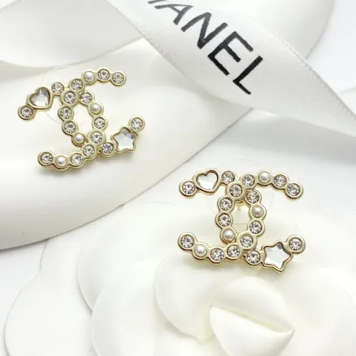 Replica Chanel Earrings For Women #1425142 $27.00 USD for Wholesale