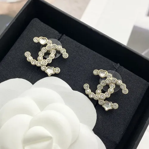 Replica Chanel Earrings For Women #1425142 $27.00 USD for Wholesale
