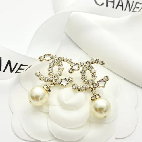 Replica Chanel Earrings For Women #1425158 $29.00 USD for Wholesale