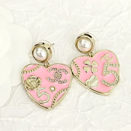 Chanel Earrings For Women #1425159 $32.00 USD, Wholesale Replica Chanel Earrings