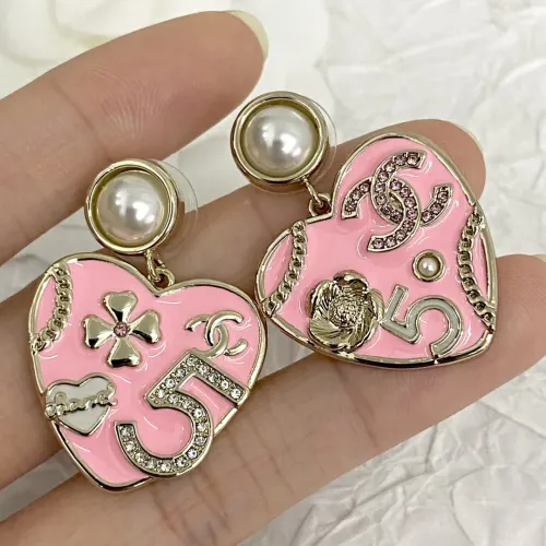 Replica Chanel Earrings For Women #1425159 $32.00 USD for Wholesale