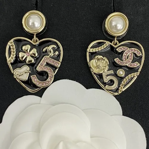 Replica Chanel Earrings For Women #1425160 $32.00 USD for Wholesale