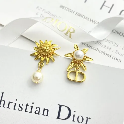 Replica Christian Dior Earrings For Women #1425222 $27.00 USD for Wholesale