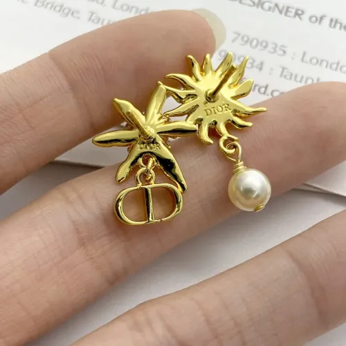 Replica Christian Dior Earrings For Women #1425222 $27.00 USD for Wholesale