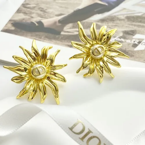 Replica Christian Dior Earrings For Women #1425235 $32.00 USD for Wholesale