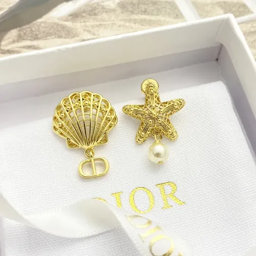 Replica Christian Dior Earrings For Women #1425265 $27.00 USD for Wholesale