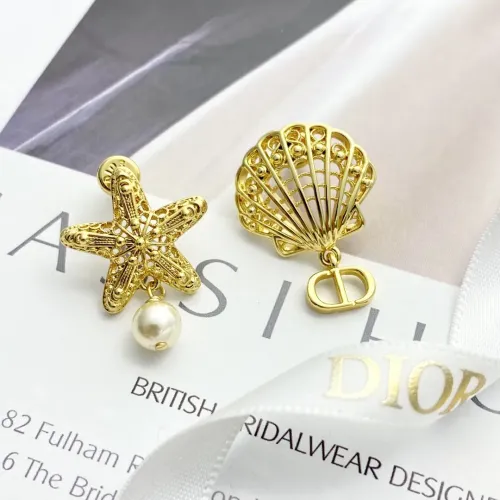 Replica Christian Dior Earrings For Women #1425265 $27.00 USD for Wholesale