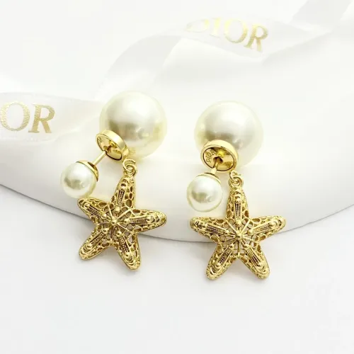 Replica Christian Dior Earrings For Women #1425266 $29.00 USD for Wholesale
