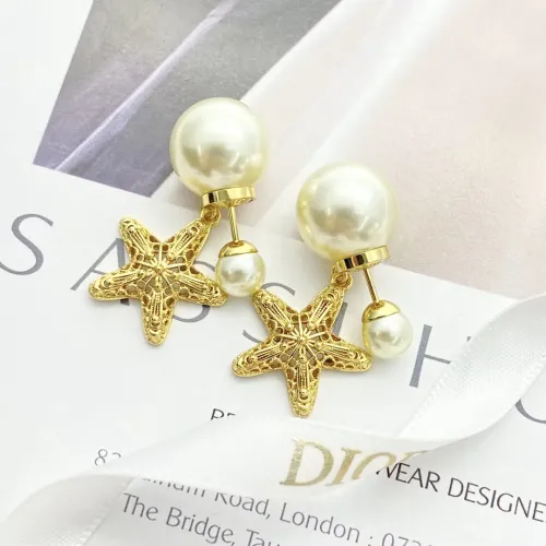 Replica Christian Dior Earrings For Women #1425266 $29.00 USD for Wholesale