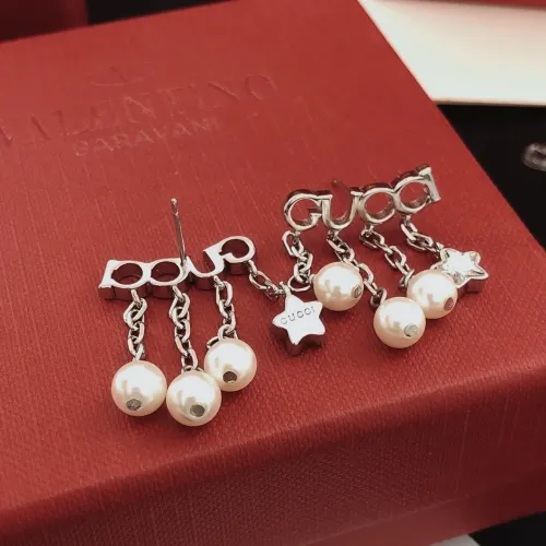 Replica Gucci Earrings For Women #1425303 $29.00 USD for Wholesale