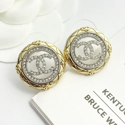 Replica Chanel Earrings For Women #1425322 $32.00 USD for Wholesale