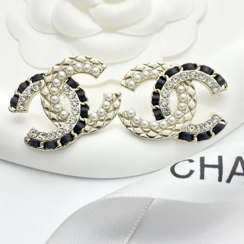 Replica Chanel Earrings For Women #1425385 $34.00 USD for Wholesale