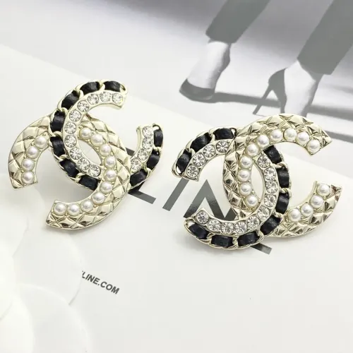 Replica Chanel Earrings For Women #1425385 $34.00 USD for Wholesale
