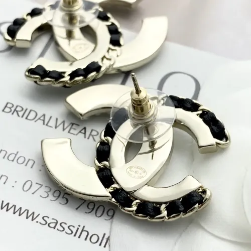 Replica Chanel Earrings For Women #1425385 $34.00 USD for Wholesale