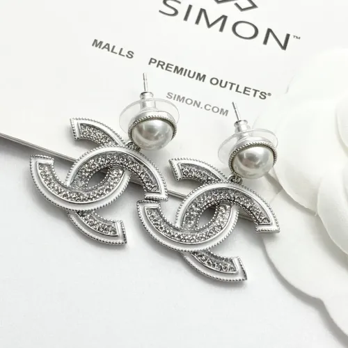 Replica Chanel Earrings For Women #1425388 $34.00 USD for Wholesale