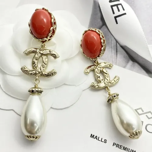 Replica Chanel Earrings For Women #1425390 $36.00 USD for Wholesale