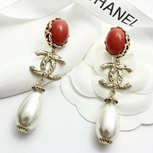 Replica Chanel Earrings For Women #1425390 $36.00 USD for Wholesale