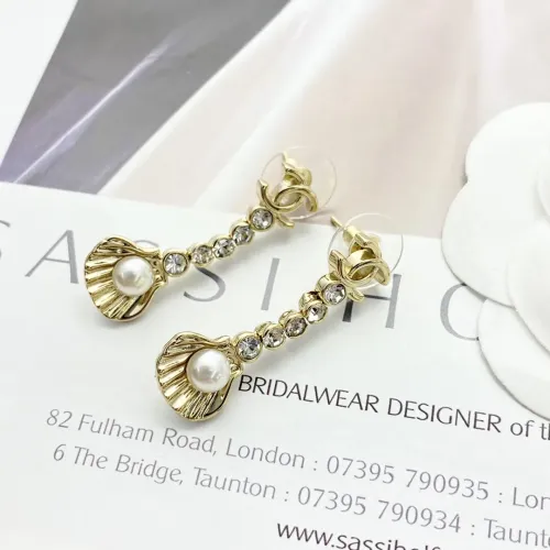 Replica Chanel Earrings For Women #1425394 $29.00 USD for Wholesale