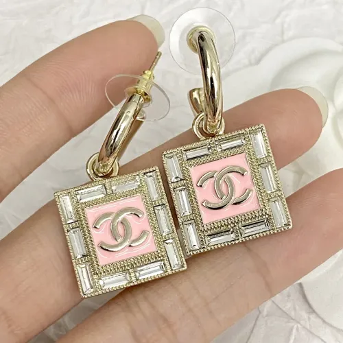 Replica Chanel Earrings For Women #1425397 $32.00 USD for Wholesale