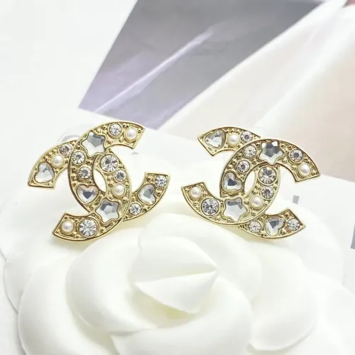 Replica Chanel Earrings For Women #1425413 $29.00 USD for Wholesale