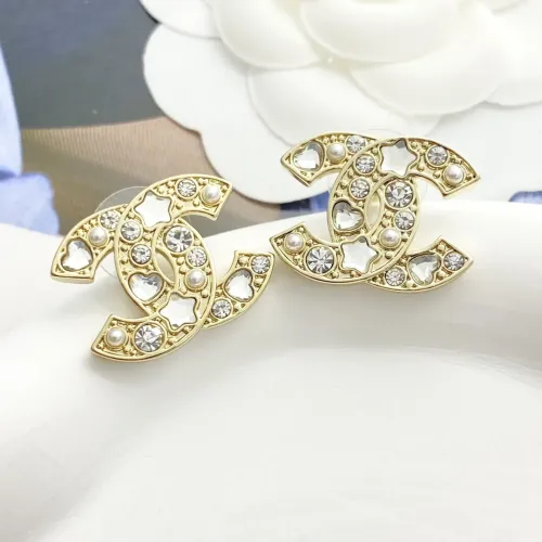 Replica Chanel Earrings For Women #1425413 $29.00 USD for Wholesale