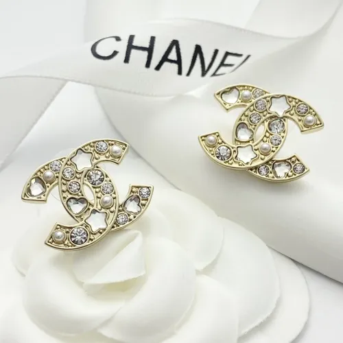 Replica Chanel Earrings For Women #1425413 $29.00 USD for Wholesale