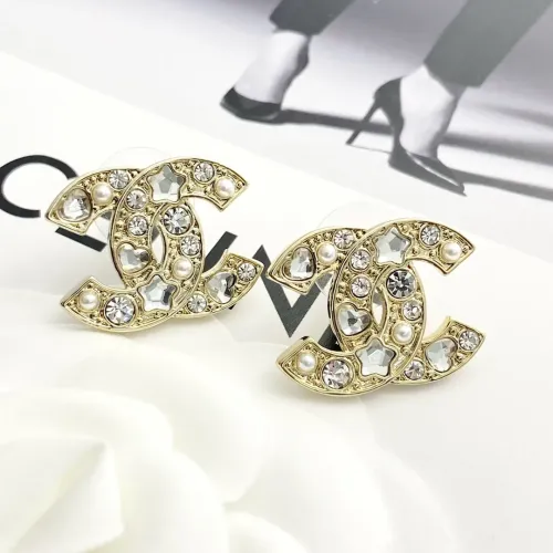 Replica Chanel Earrings For Women #1425413 $29.00 USD for Wholesale