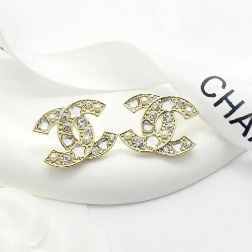 Replica Chanel Earrings For Women #1425413 $29.00 USD for Wholesale