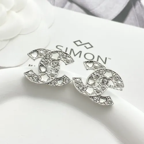 Replica Chanel Earrings For Women #1425414 $29.00 USD for Wholesale