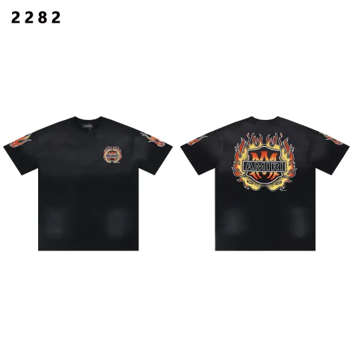 Amiri T-Shirts Short Sleeved For Unisex #1425424