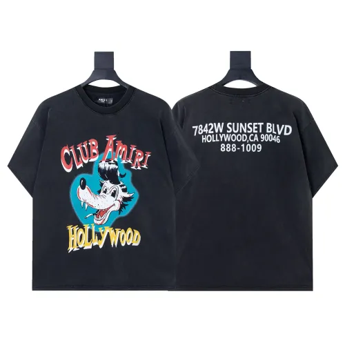 Amiri T-Shirts Short Sleeved For Unisex #1425429