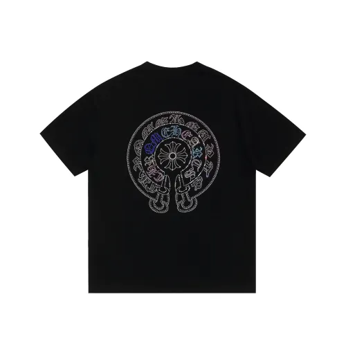 Chrome Hearts T-Shirts Short Sleeved For Unisex #1425446 $36.00 USD, Wholesale Replica Chrome Hearts T-Shirts