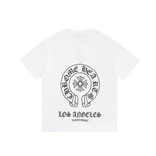 Chrome Hearts T-Shirts Short Sleeved For Unisex #1425447 $36.00 USD, Wholesale Replica Chrome Hearts T-Shirts
