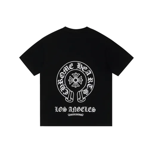 Chrome Hearts T-Shirts Short Sleeved For Unisex #1425448 $36.00 USD, Wholesale Replica Chrome Hearts T-Shirts