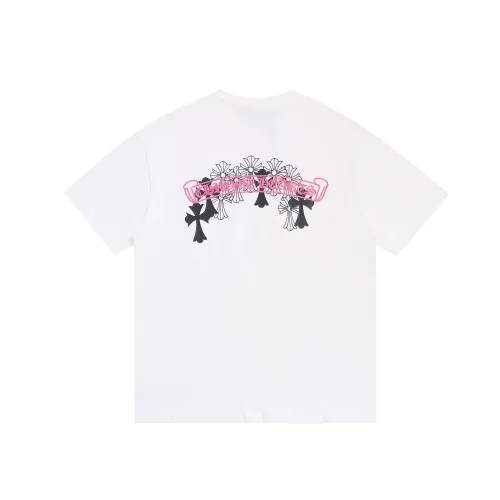 Chrome Hearts T-Shirts Short Sleeved For Unisex #1425449 $36.00 USD, Wholesale Replica Chrome Hearts T-Shirts