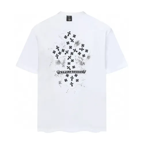 Chrome Hearts T-Shirts Short Sleeved For Unisex #1425464 $36.00 USD, Wholesale Replica Chrome Hearts T-Shirts