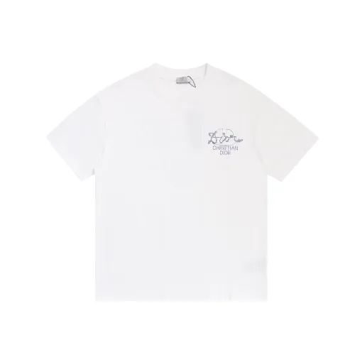Replica Christian Dior T-Shirts Short Sleeved For Unisex #1425468 $36.00 USD for Wholesale