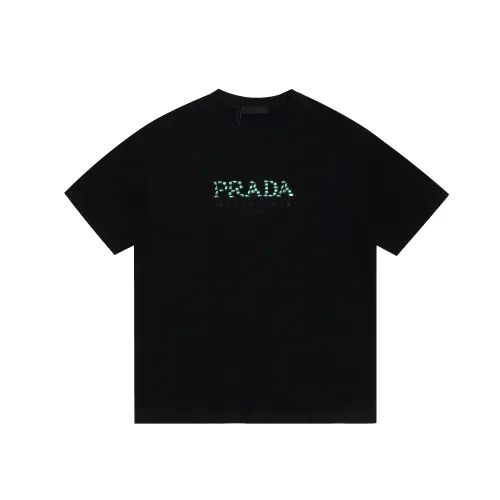 Prada T-Shirts Short Sleeved For Unisex #1425487 $36.00 USD, Wholesale Replica Prada T-Shirts