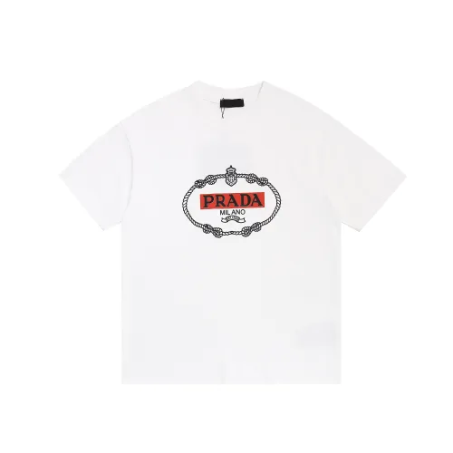Prada T-Shirts Short Sleeved For Unisex #1425488 $36.00 USD, Wholesale Replica Prada T-Shirts
