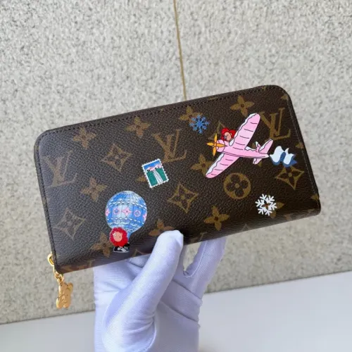 Replica Louis Vuitton AAA Quality Long Wallets #1425541 $88.00 USD for Wholesale