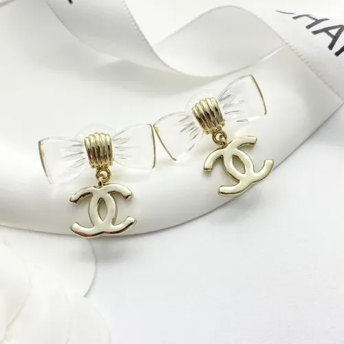 Replica Chanel Earrings For Women #1425542 $32.00 USD for Wholesale