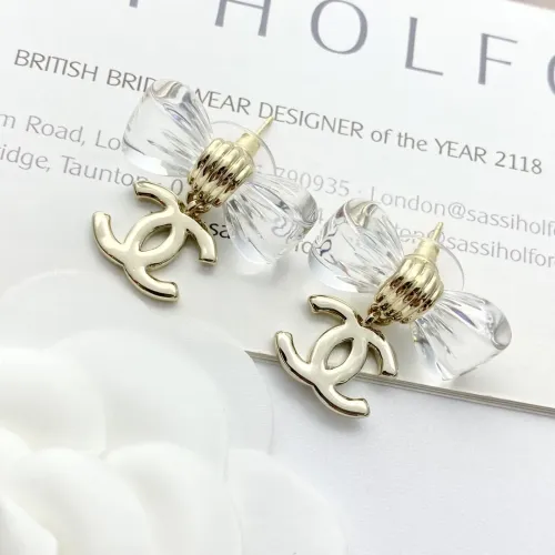 Replica Chanel Earrings For Women #1425542 $32.00 USD for Wholesale