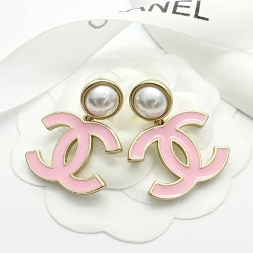 Replica Chanel Earrings For Women #1425550 $32.00 USD for Wholesale