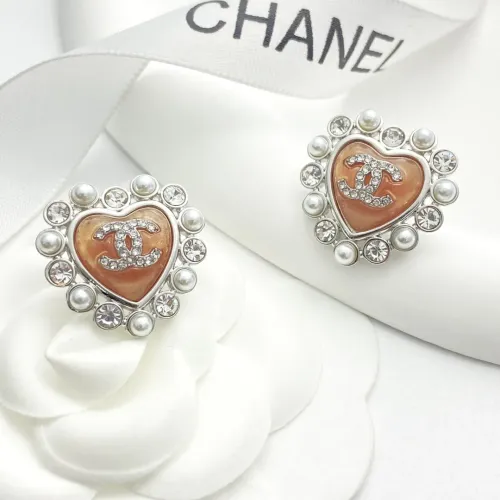 Replica Chanel Earrings For Women #1425553 $29.00 USD for Wholesale